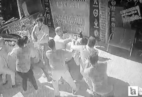 Mamak'ta iddialara göre park tartışması kavgaya dönüştü