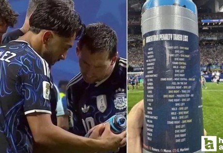 Messi, Pickford’un penaltı listesini inceledi
