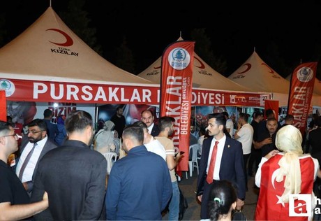Pursaklar Belediyesi, Cumhurbaşkanlığı Külliyesi Millet Cami önünde çorba ve lokma ikramında bulundu