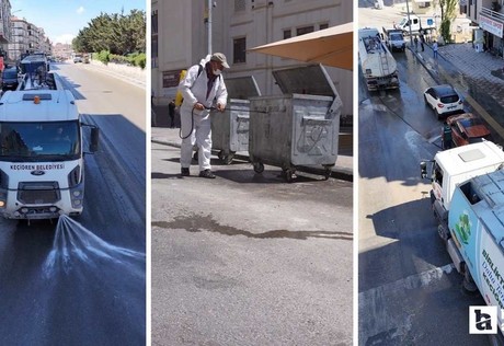 Keçiören Belediyesi temiz bir çevre için her zaman sahada