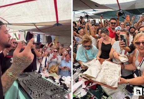 Dünyaca ünlü DJ Mahmut Orhan'dan pazar yeri performansı