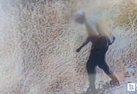 Batıkent'te çıkan yangını çakmakla çıkaran kişi güvenlik kamerasına yakalandı