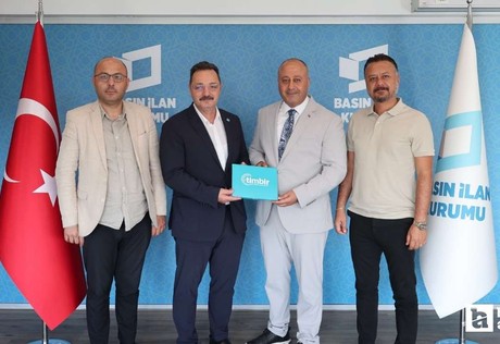 TİMBİR'den Basın İlan Kurumu Ankara Bölge Müdürü Atakan Çelik'e ziyaret