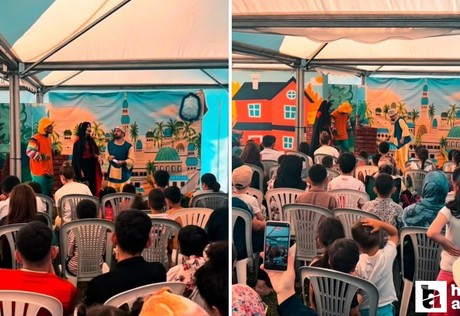 Sincan'da hafta sonu minikler için çadır tiyatrosu etkinliği devam ediyor!