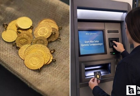 ATM'lerde fiziki altın satın alma dönemi başladı!