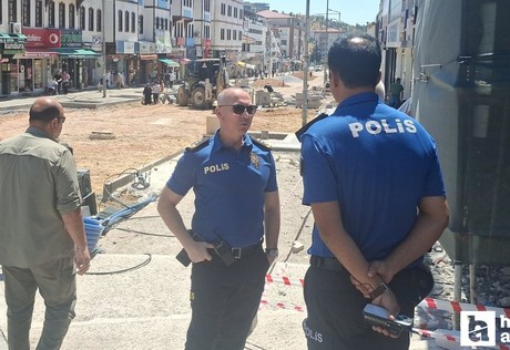 Beypazarı Emniyet Müdürü trafik denetiminde!