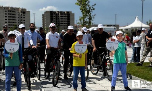 Sincan Park’ta Dünya Bisiklet Günü etkinliği düzenlendi