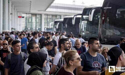 Kurban Bayramı tatili nedeniyle ek otobüs seferleri başladı