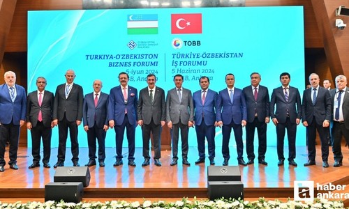 TOBB Başkanı Hisarcıklıoğlu Türkiye-Özbekistan İş Forumu’nda konuştu