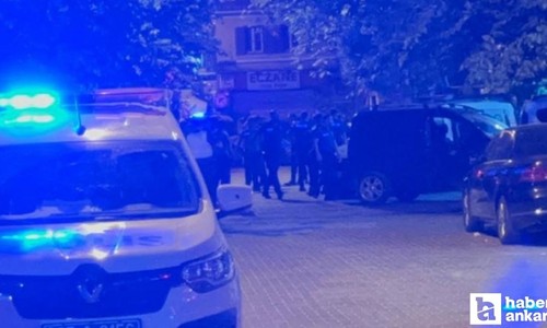 Ankara Yenimahalle'de çıkan kavga karakolda bitti