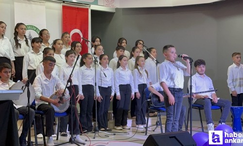 Ankara Çubuk'ta Telden Tele Dilden Dile adlı konser yapıldı