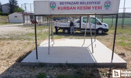 Beypazarı Belediyesi kurban kesim alanlarını duyurdu