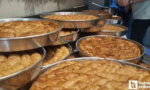 Bayramın en güzel tatlısı: Çubuk'ta tepsi tepsi hazırlanıyor!