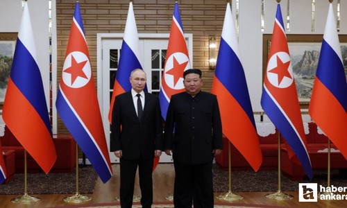 Putin yıllar sonra Kuzey Kore'ye gitti! İki lider dünyaya gözdağı verdi