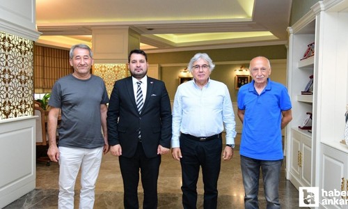 Kahramankazan Belediye Başkanı Çırpanoğlu’na CHP Eski İl Başkan Yardımcısından ziyaret