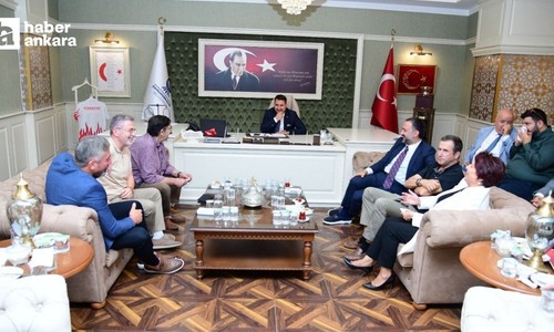 Ankara Kent Konseyi Kahramankazan Belediye Başkanı Çırpanoğlu’nu ziyaret etti