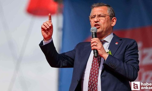 CHP Genel Başkanı Özgür Özel'de emekli mitinginde asgari ücret açıklaması
