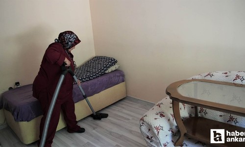 Keçiören Belediyesinden engelli ve yaşlı vatandaşlarına evde temizlik hizmeti