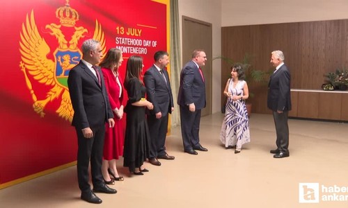 Başkentte Karadağ Devlet Günü resepsiyonu yapıldı
