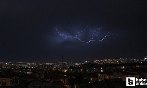 Meteoroloji duyurdu! Ankara'da gök gürültülü sağanak bekleniyor!
