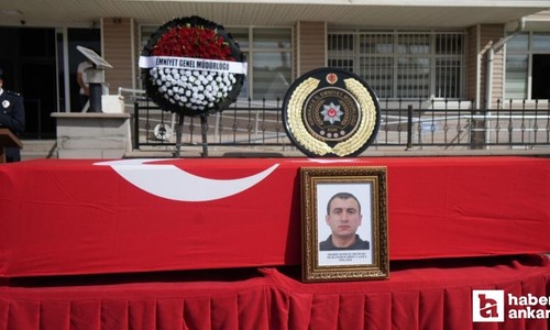 Kırıkkale'deki kazada hayatını kaybeden polis memurunun cenazesi memleketine gönderildi