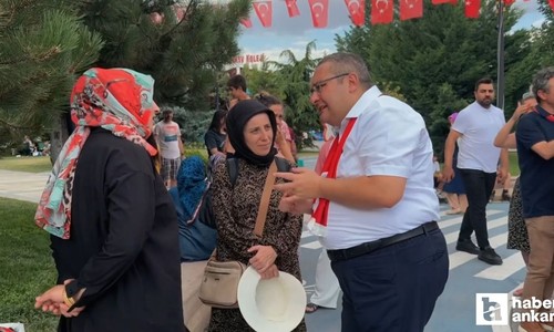 Keçiören Belediye Başkanı Özarslan Ihlamur Vadisi’nde vatandaşlarla buluştu