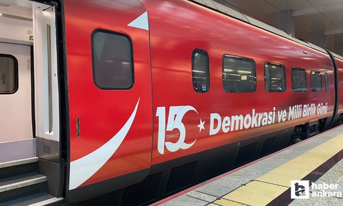15 Temmuz Demokrasi ve Milli Birlik Treni Ankara'dan yola çıktı