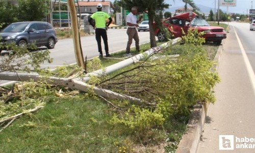 Konya Beyşehir'de kaza! 2 kişi yaralandı