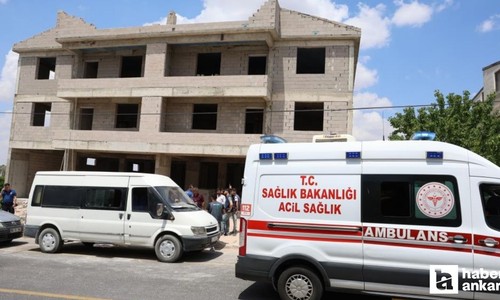 İnşaattan düşen 17 yaşındaki işçi yaralandı