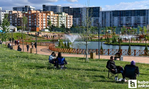 ABB'nin şehre kazandırdığı park ve rekreasyon alanları yaz aylarının uğrak noktası oldu