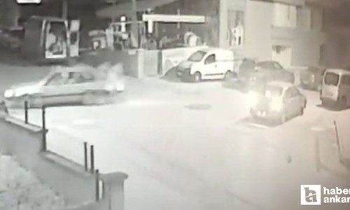 Ankara Sincan’da bisikletli çocuk otomobile çarptı! 1 yaralı var