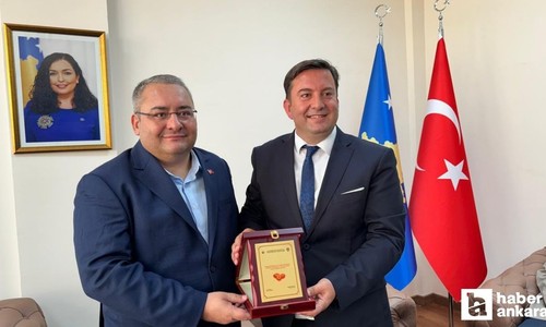 Keçiören Belediye Başkanı Özarslan ilçenin kardeş şehri Mamuşa’da ağırlandı