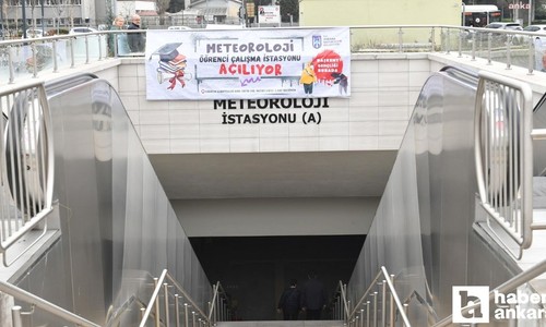 ABB Meteoroloji metrosunda Öğrenci Çalışma İstasyonunu hizmete açtı