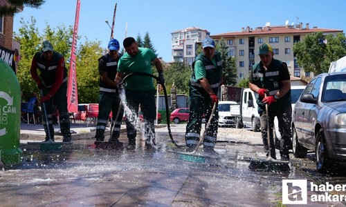 Keçiören Belediyesi temiz sokak sloganıyla 51 mahallede çalışma başlattı