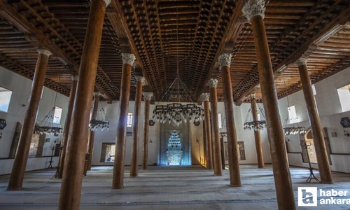 Ankara'nın dünyaca ünlü kültür hazinesi Arslanhane Camii ziyaretçilerini bekliyor