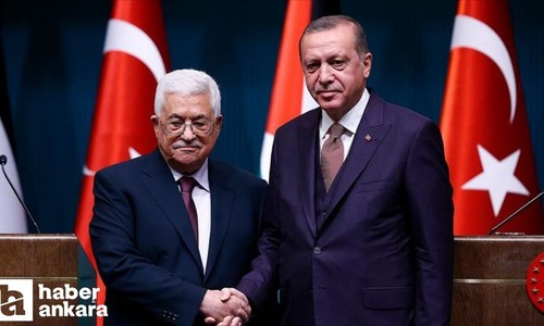 Cumhurbaşkanı Erdoğan Filistin Devlet Başkanı Mahmud Abbas ile görüşecek