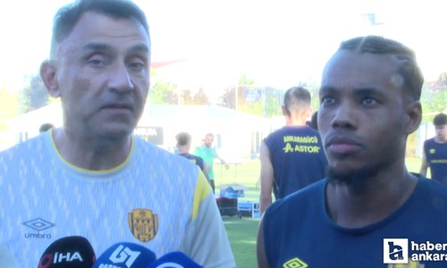 MKE Ankaragücü futbolcuları Süper Lig'i istiyor