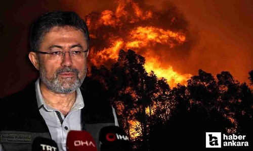 Bakan Yumaklı orman yangınlarındaki son durumu açıkladı