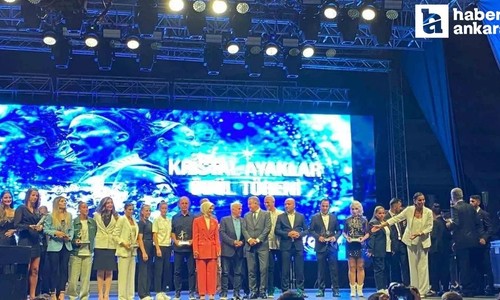 Kristal Ayaklar Ödül Töreni Ankara'da düzenlendi