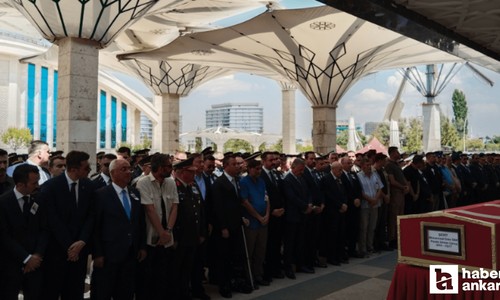 Şehit Uzman Çavuş Muhammed Emin Önk Başkentte son yolculuğuna uğurlandı