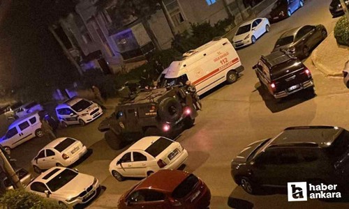 Ankara Sincan'da evinin balkonundan çevreye ateş açan şüpheli tutuklandı