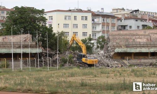 Ankara'nın ilk futbol maçı burada oynanmıştı! Şimdi yerinde yeller esiyor