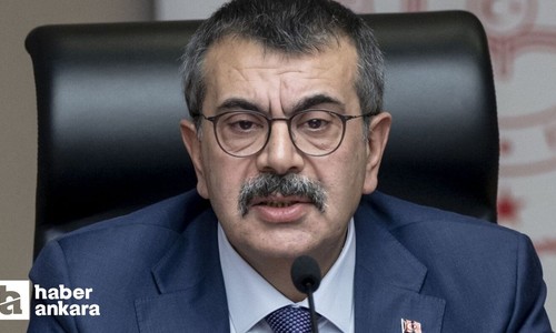 Bakan Tekin: Öğretmenlerle güzel haberi paylaşmak istiyorum