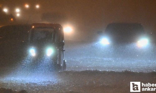 Ankara ve çevresindeki illerde gök gürültülü sağanak yağış etkili oldu