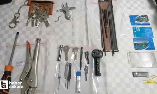 Ankara'da hırsızlık operasyonu! 3 yabancı uyruklu zanlı tutuklandı