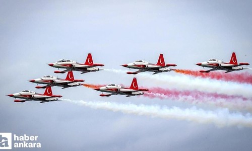 Ankara Valiliği uyardı: Türk Yıldızları Ankara semalarında prova gerçekleştirecek