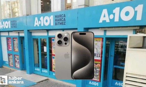 iPhone 15 Pro 256 GB 7 bin TL'lik indirimle A101'de satışta