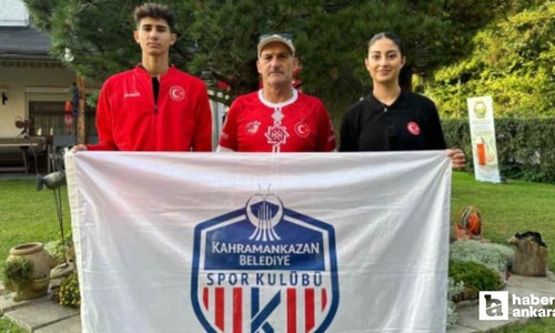 Kahramankazan Belediyespor Kulübü A Milli Bocce sporcularından Avrupa İkinciliği
