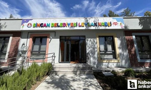 Sincan Belediyesi kreş ve gündüz bakımevlerinde ilk gün heyecanı