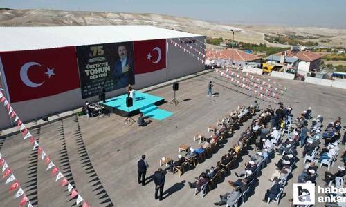 Sincan Belediyesi'nden çiftçilere buğday tohumu desteği